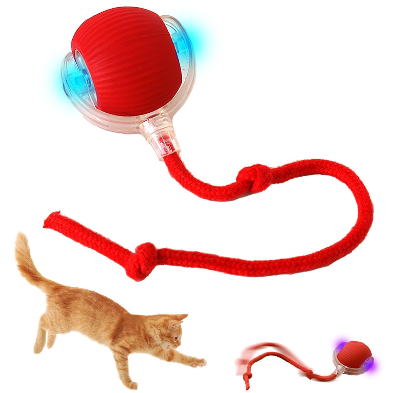 Smart Rolling LED Cat Ball