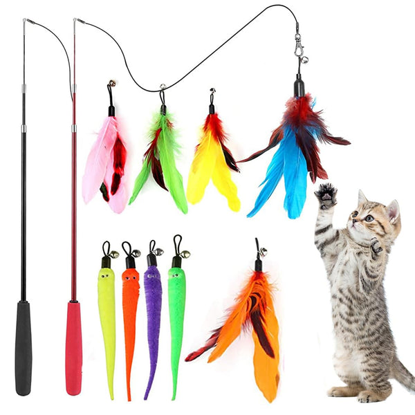 11-Piece Interactive Cat Toy Set