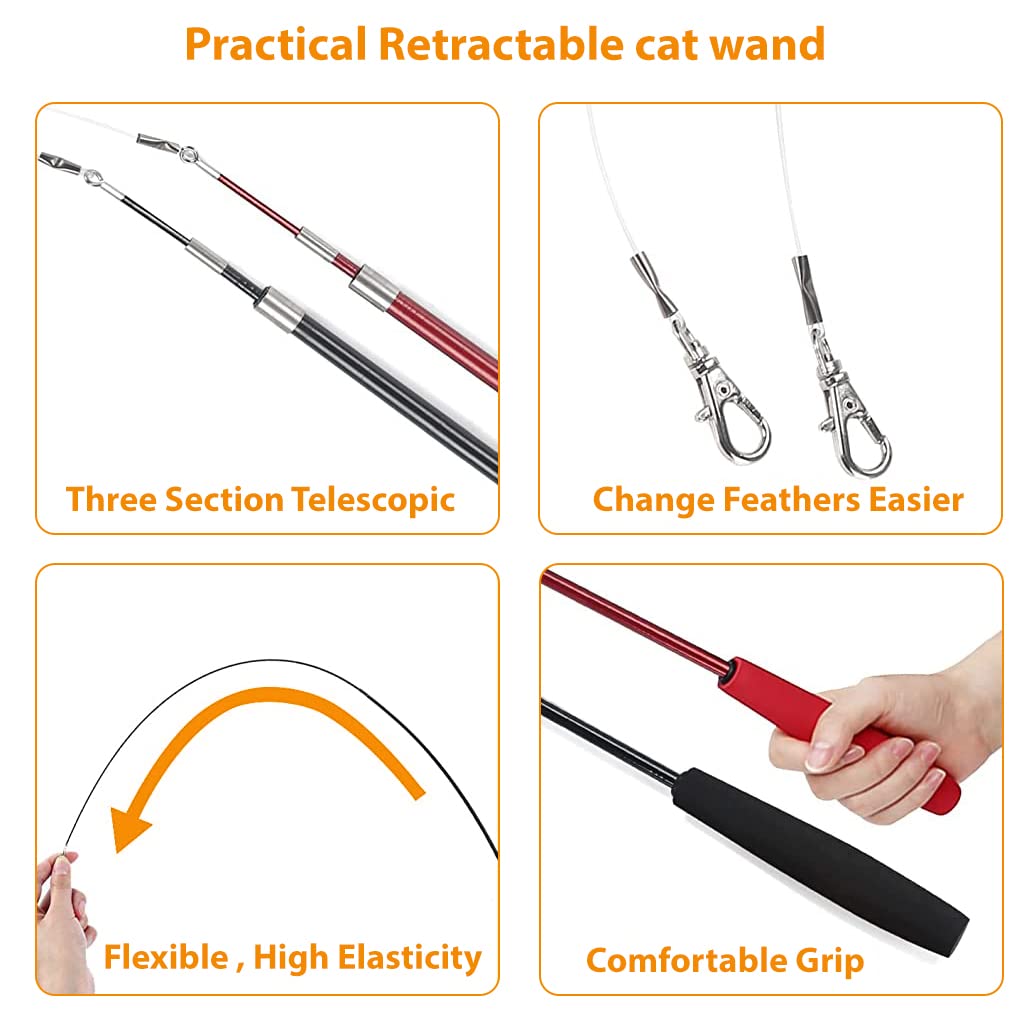 11-Piece Interactive Cat Toy Set