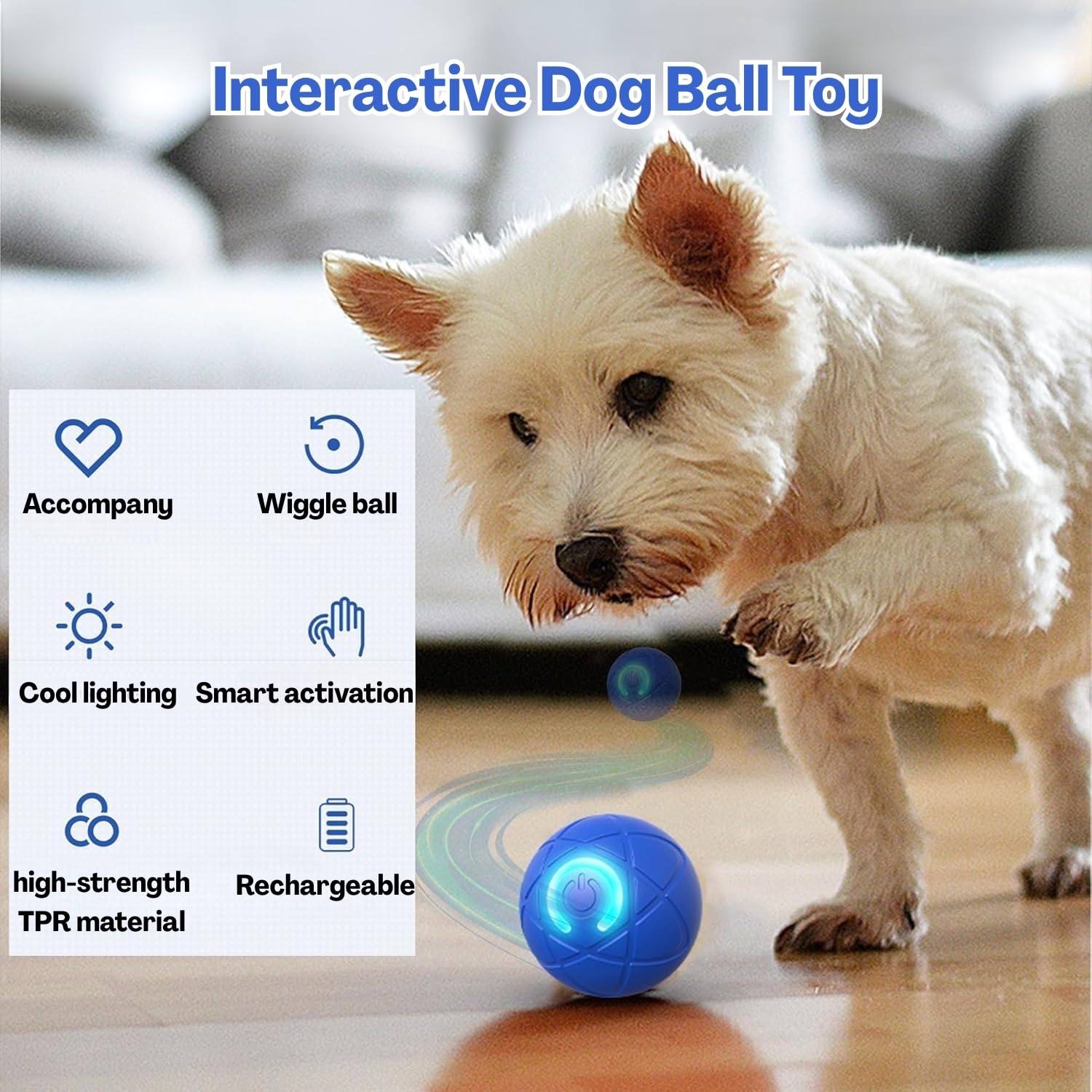 TecoKart Interactive Automatic Dog Ball