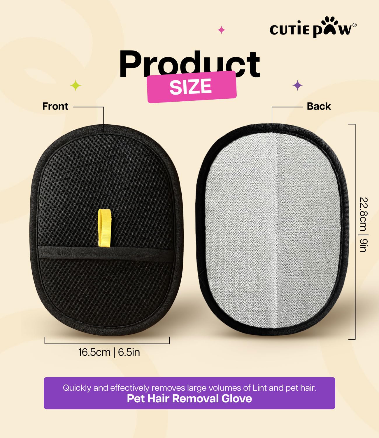 Reusable Pet Hair Remover Glove